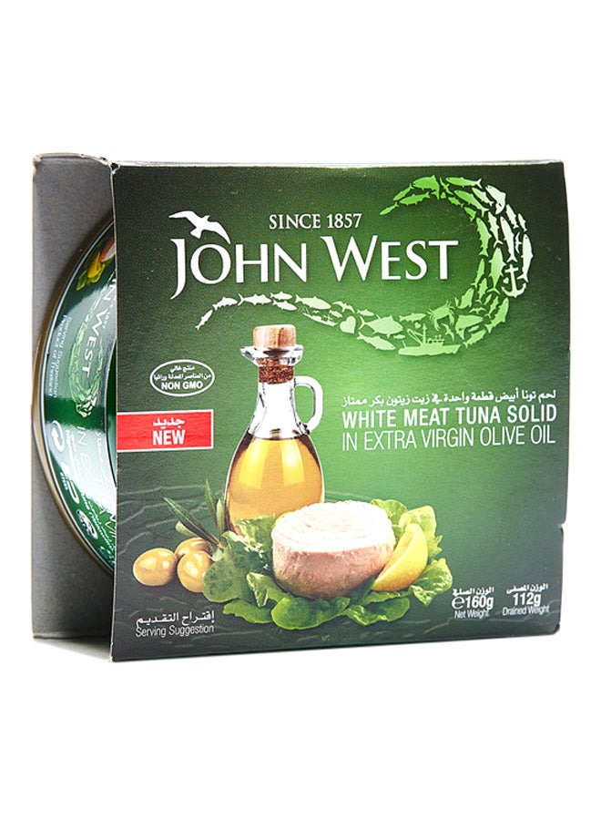 John West White Meat Tuna Solid In Extra Virgin Olive Oil 112grams  - Image 1