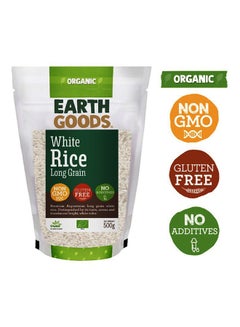 Organic No Additives Gluten-Free Long Grain White Rice 500grams - v1640089542/N33479274A_1