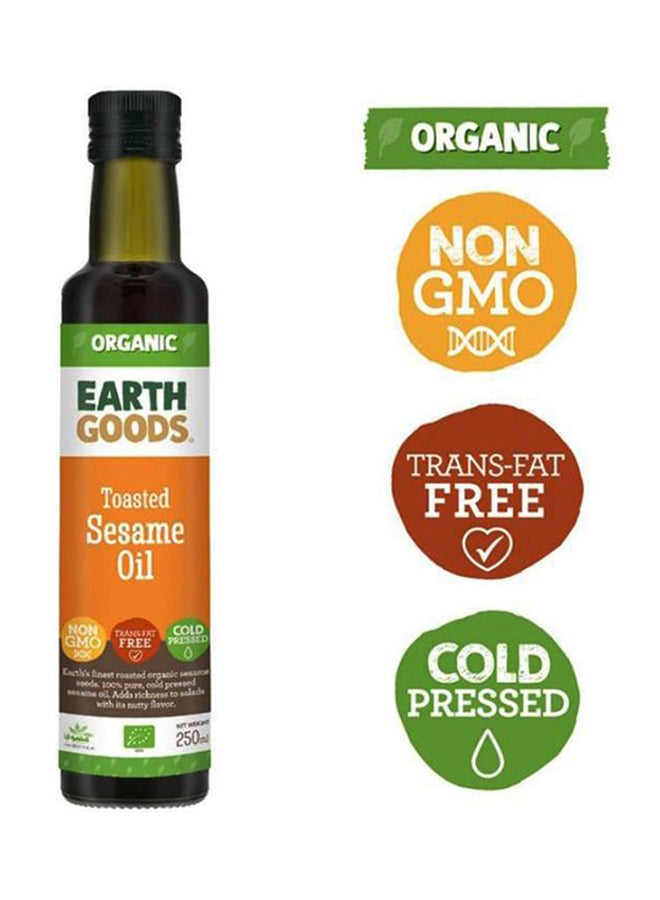 إيرث جودز زيت السمسم المحمص العضوي 250ملليلتر - Image 1