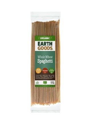 Organic High Fiber Whole Wheat Spaghetti 500grams
