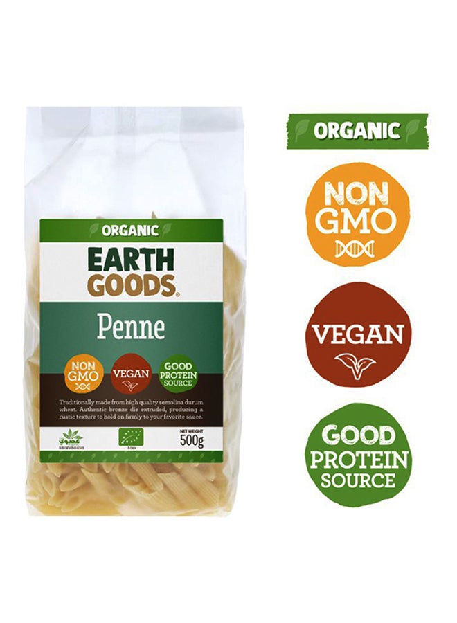 Earth Goods Organic Penne 500grams - Image 1