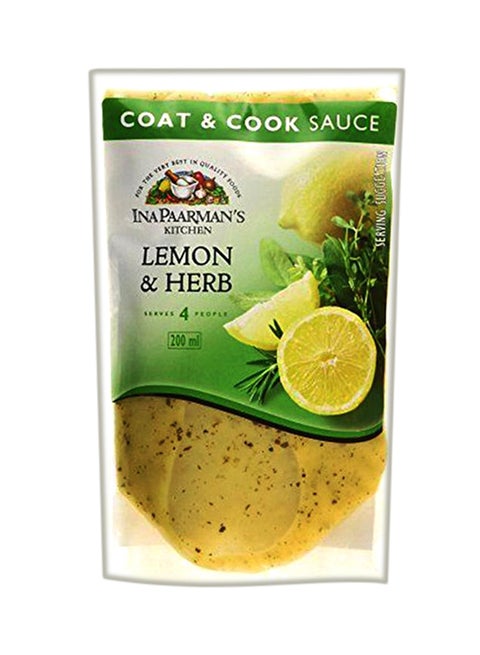 Lemon And Herb Coat And Cook Sauce 200ml