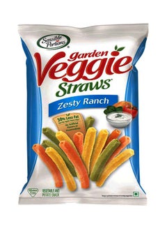 Garden Veggie Straws Zesty Ranch Chips 120grams