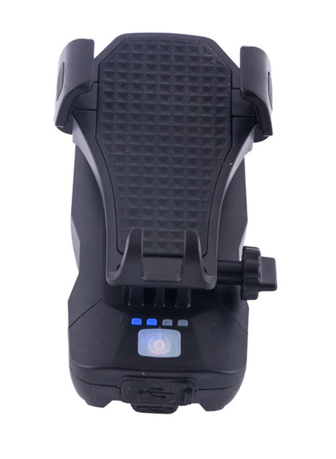 Generic - 4-In-1 Multifunctional Bicycle Light Horn Lamp With Mobile Phone Bracket 11x4x5x4x5cm - Image 1