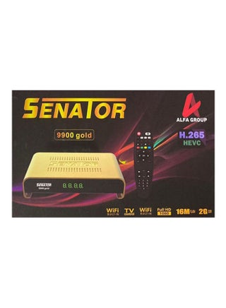 Satellite Receiver With Remote Blutooth + Wifi + External Lan 9900-Gold Gold - v1640091880/N52215520A_1