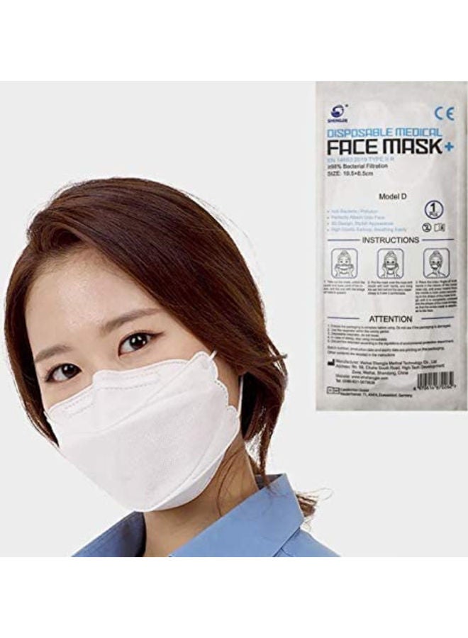 SHENGJIE 50-Pieces 3 Layer Protection Medical Face Mask - Image 2