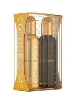 COLOUR ME Gold Set Perfume men & women (Set of 2)  - Image 1