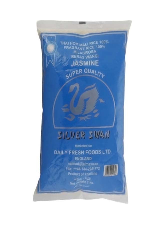 Silver Swan - Jasmine White Rice 2kg - Image 1