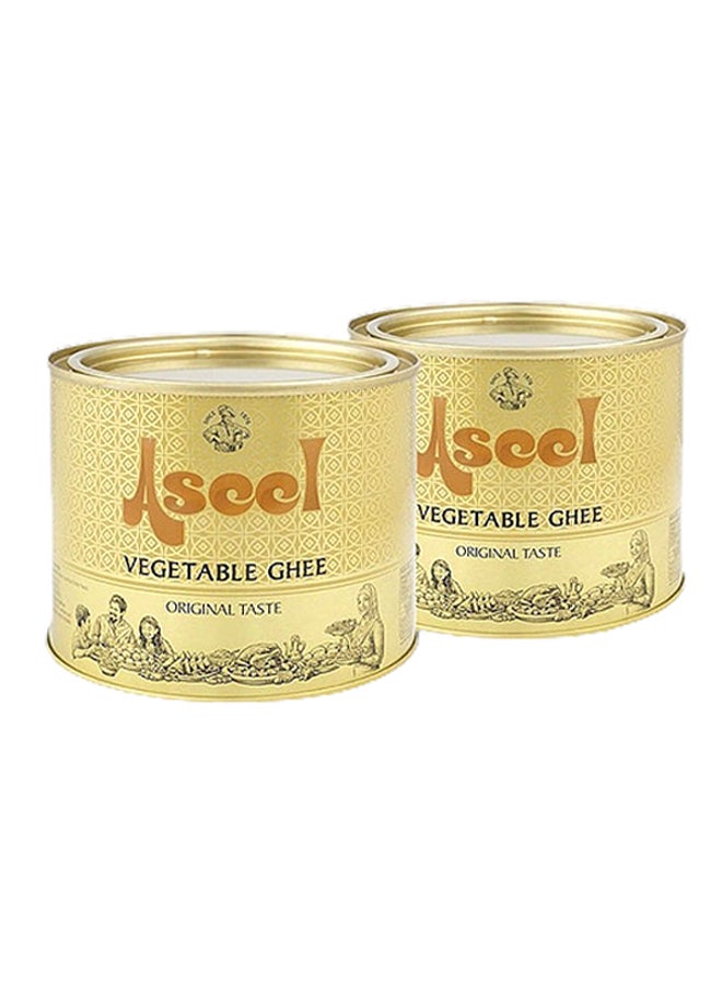 Aseel Vegetable Ghee 500ml Pack of 2 - Image 1