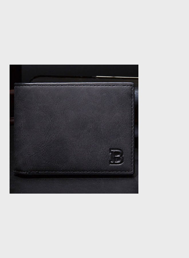 XiuWoo Leather Bi-Fold Wallet Black  - Image 4