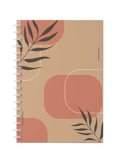 LOWHA Spiral Notebook For School Or Business Note Taking With 60 Sheets Minimal Boho Style Nb Multicolour  - Image 1