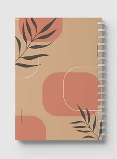 LOWHA Spiral Notebook For School Or Business Note Taking With 60 Sheets Minimal Boho Style Nb Multicolour  - Image 5