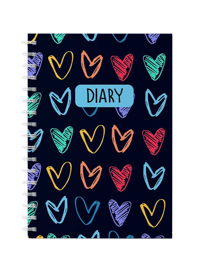 لوحة دفتر سلك متعدد الألوان - Image 1