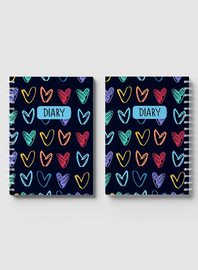 لوحة دفتر سلك متعدد الألوان - Image 4