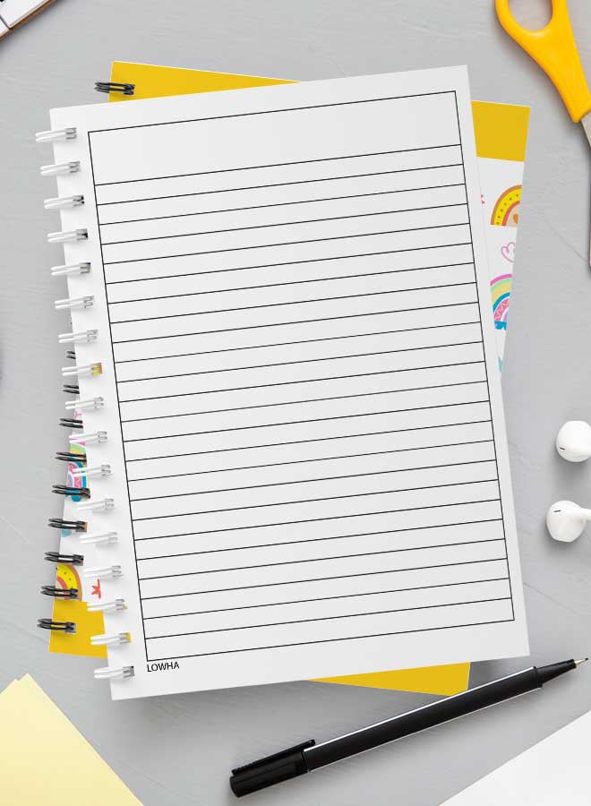 LOWHA Spiral Notebook Multicolour - Image 3