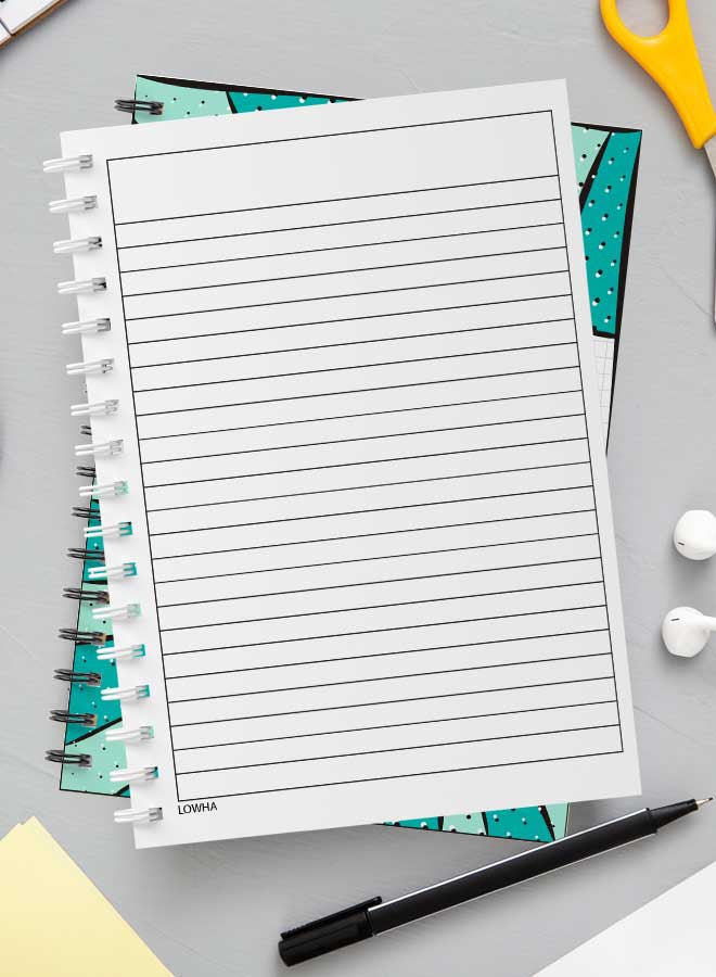 LOWHA - Spiral Notebook Multicolour - Image 1