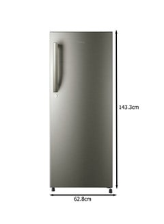 Haier Single Door Refrigerator 220L HRD-2406BS Silver Vivid  - Image 2