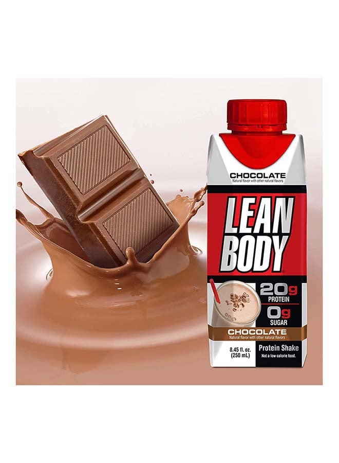 LABRADA 16-Piece Lean Body Ready To Drink Protein Shake-Chocolate - Image 2