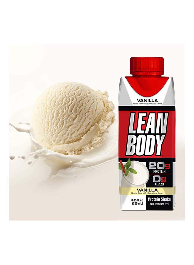 LABRADA - 16-Piece Lean Body Ready To Drink Protein Shake-Vanilla - Image 1