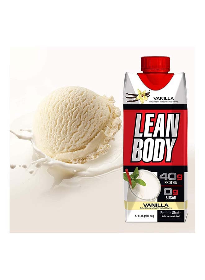 LABRADA Lean Body Ready To Drink Protein Shake Vanilla - Image 2