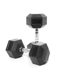 17.5 KG Hex Dumbbells Pair