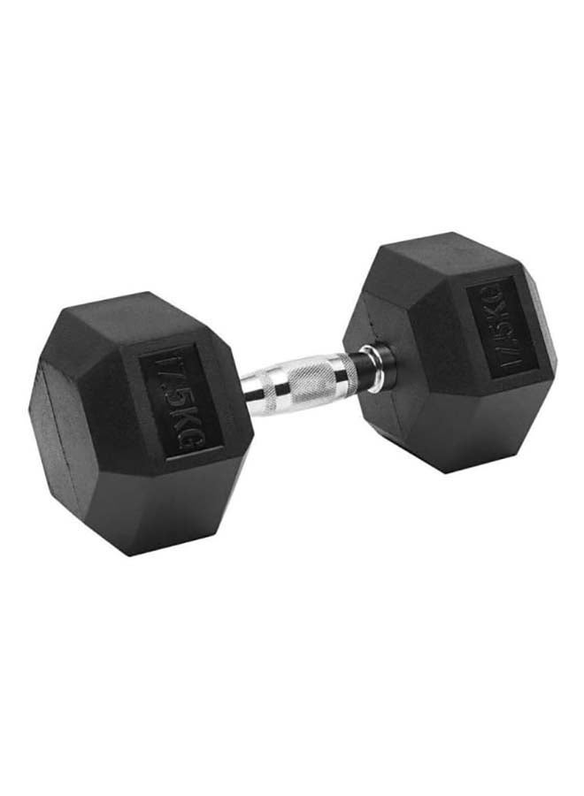 1441 FITNESS - 17.5 KG Hex Dumbbells Pair - Image 1