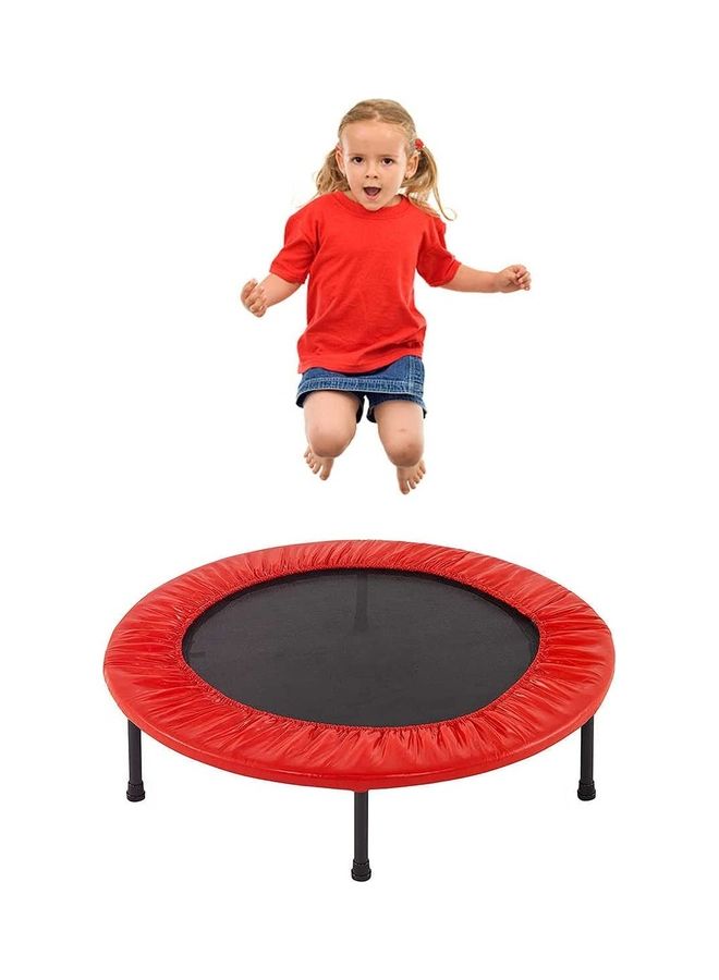 H PRO H PRO Trampoline for Kids & Adults | Outdoor and Indoor 40 Inch Trampoline | Rebounder Trampoline for Fitness, Exercise and Workout Comes in Red 40inch  - Image 2