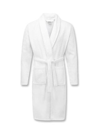 Cotton Bath Robe White Free Size - v1640156471/N52176413A_1