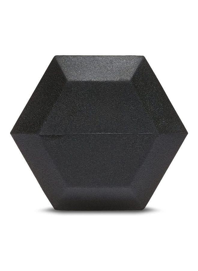 H PRO 2-Pieces Rubber Encased Hex Dumbbells Hand Weight 4kg  - Image 3