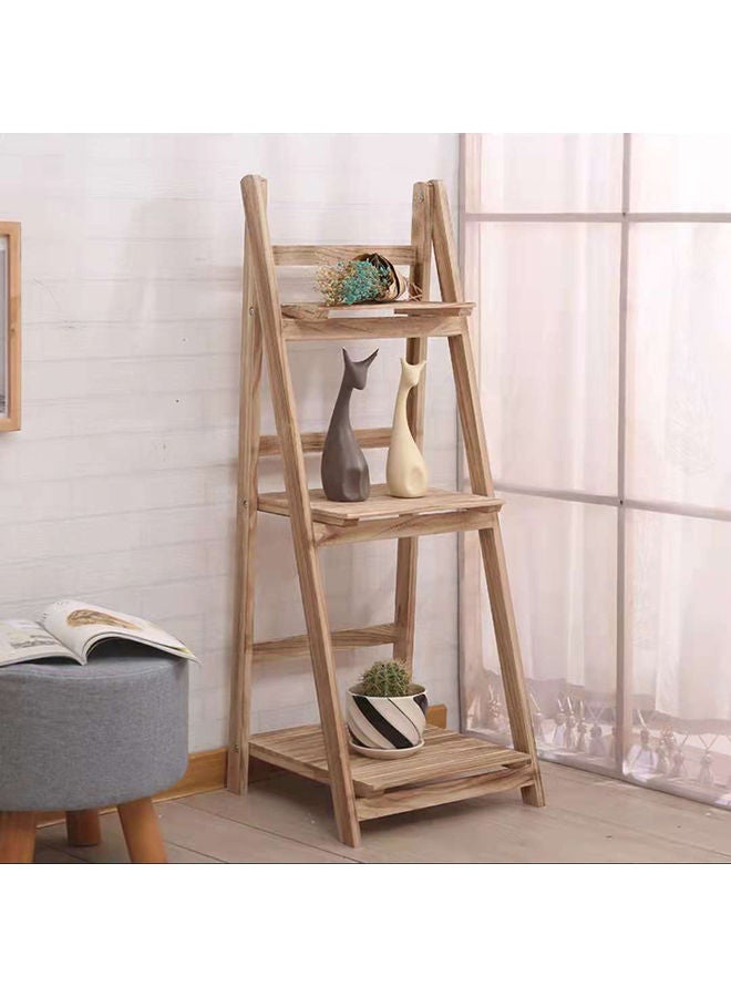 LINGWEI Multipurpose Ladder Design Beige 42x32x114cm  - Image 2