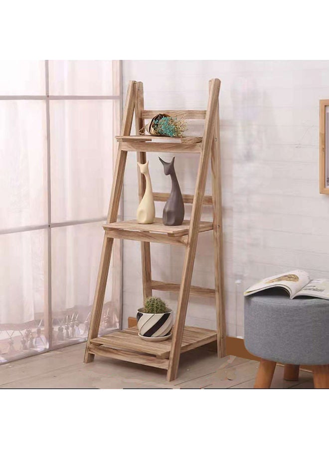 LINGWEI Multipurpose Ladder Design Beige 42x32x114cm  - Image 3