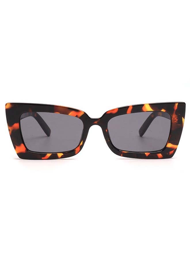 بلاك أوت نظارة شمسية أودري بإطار كامل مربع الشكل - مقاس العدسة: 57 مم للنساء - Image 1