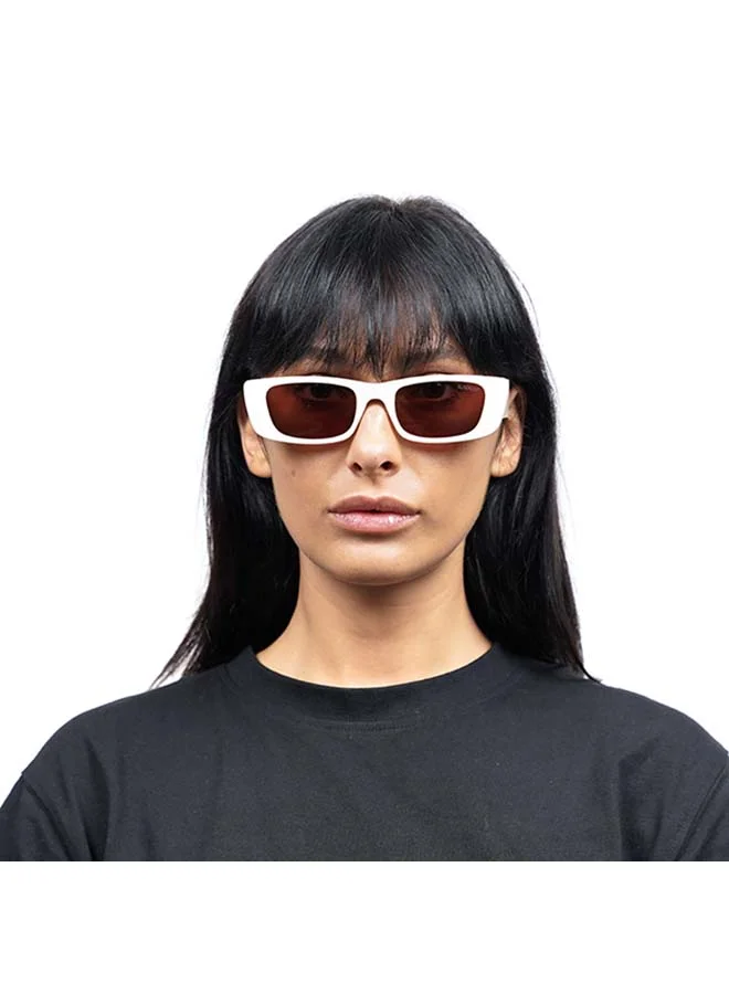 بلاك أوت Women's نظارة شمسية بلاك آوت مانهاتن مستطيلة بإطار كامل للنساء