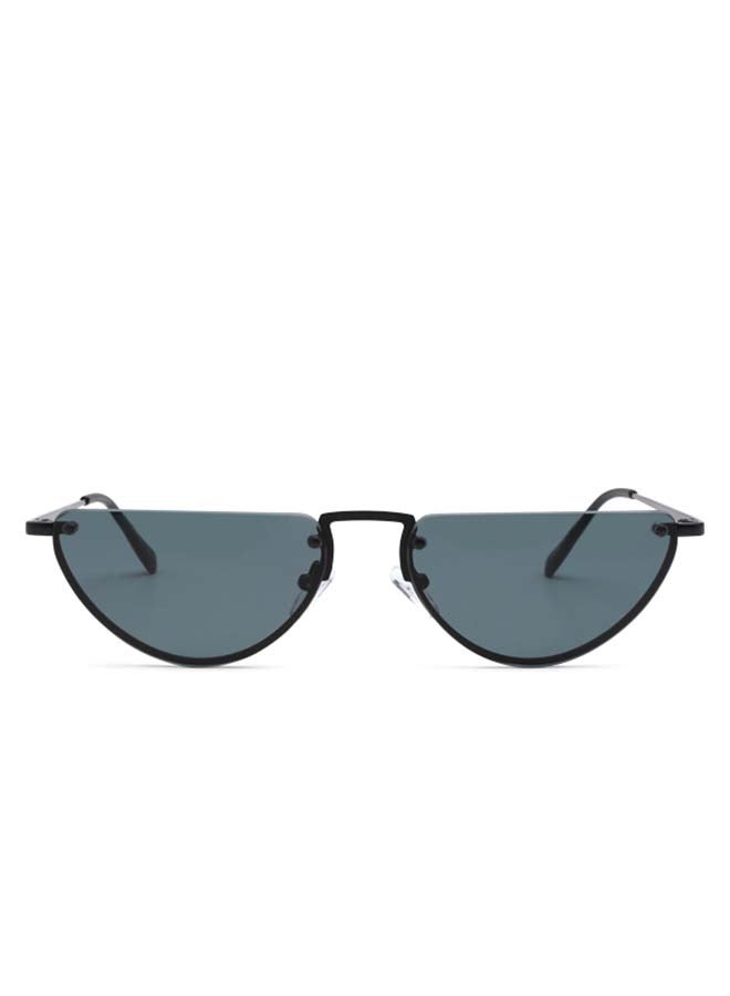 Blackout Women's DEMI LUNE Cat Eye Shape Semi-Rimless Sunglasses - Lens Size: 56 mm  - Image 1