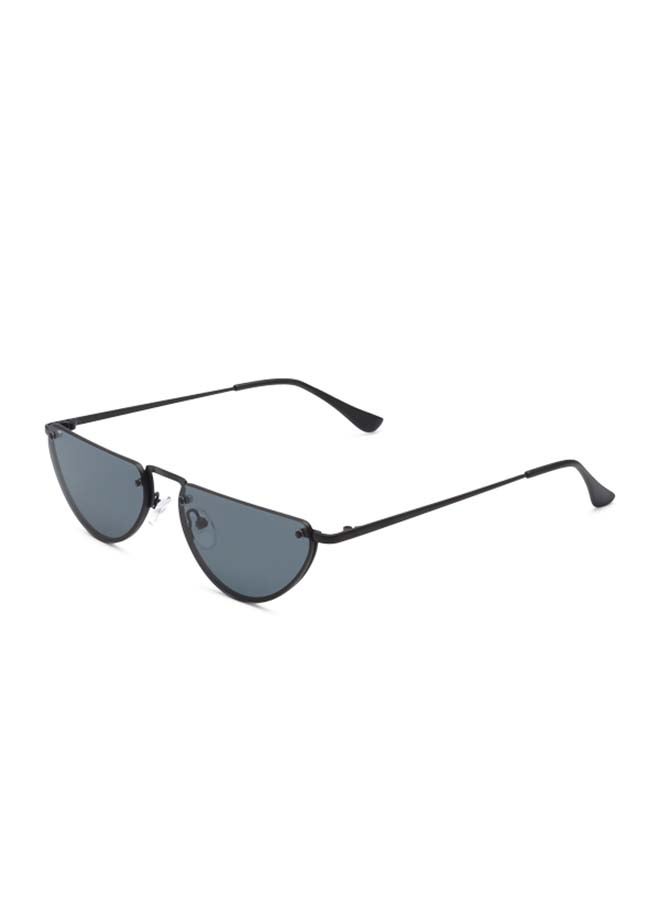 Blackout Women's DEMI LUNE Cat Eye Shape Semi-Rimless Sunglasses - Lens Size: 56 mm  - Image 2