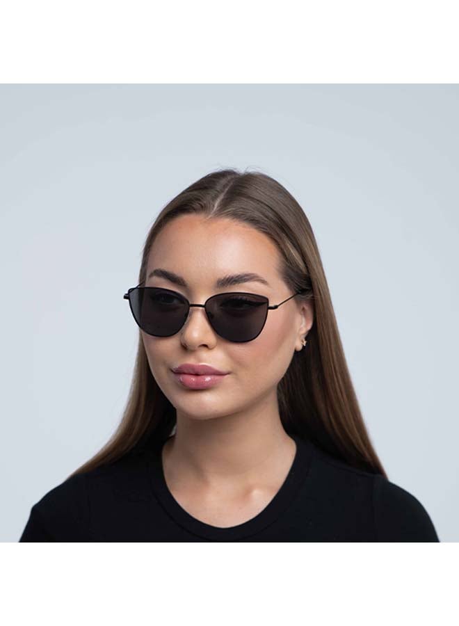 Blackout Women's CELEB Cat Eye Shape Full Rim Sunglasses - Lens Size: 59 mm  - Image 5