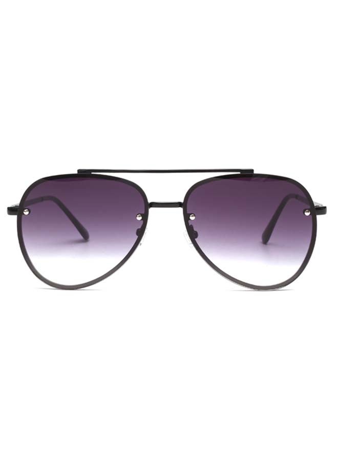 Blackout Women's GLAM Aviator Shape Full Rim Sunglasses - Lens Size: 61 mm  - Image 1