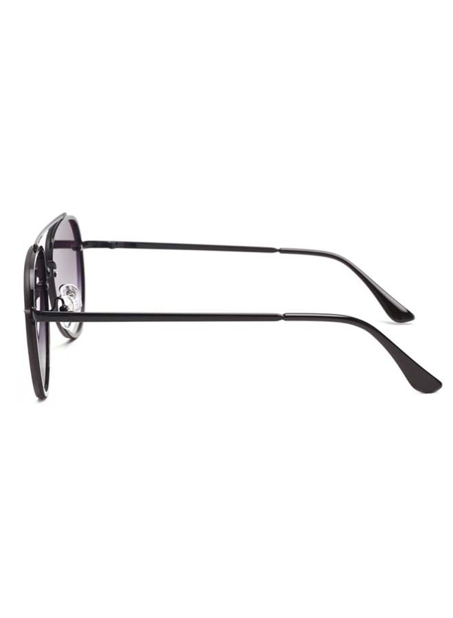 Blackout Women's GLAM Aviator Shape Full Rim Sunglasses - Lens Size: 61 mm  - Image 3