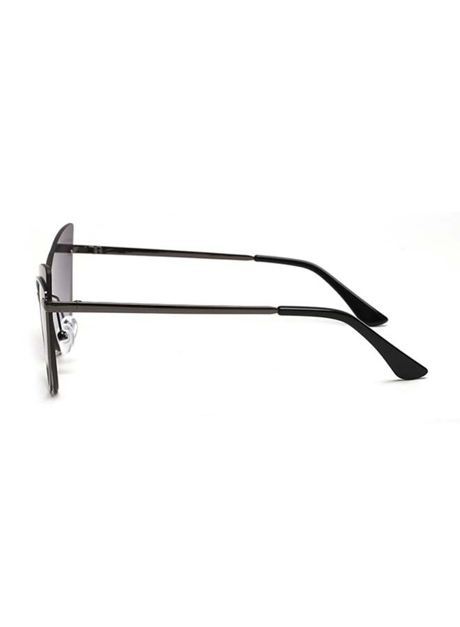 Blackout Women's MIDNIGHT Cat Eye Shape Full Rim Sunglasses - Lens Size: 61 mm  - Image 3