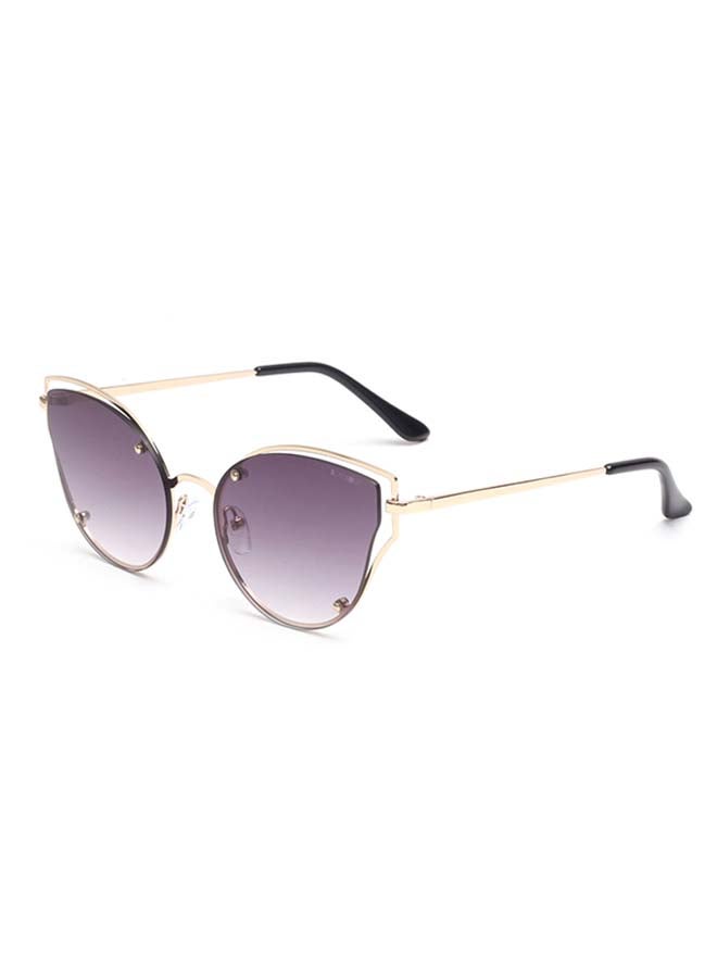 Blackout Women's ALINA Cat Eye Shape Full Rim Sunglasses - Lens Size: 57 mm  - Image 2
