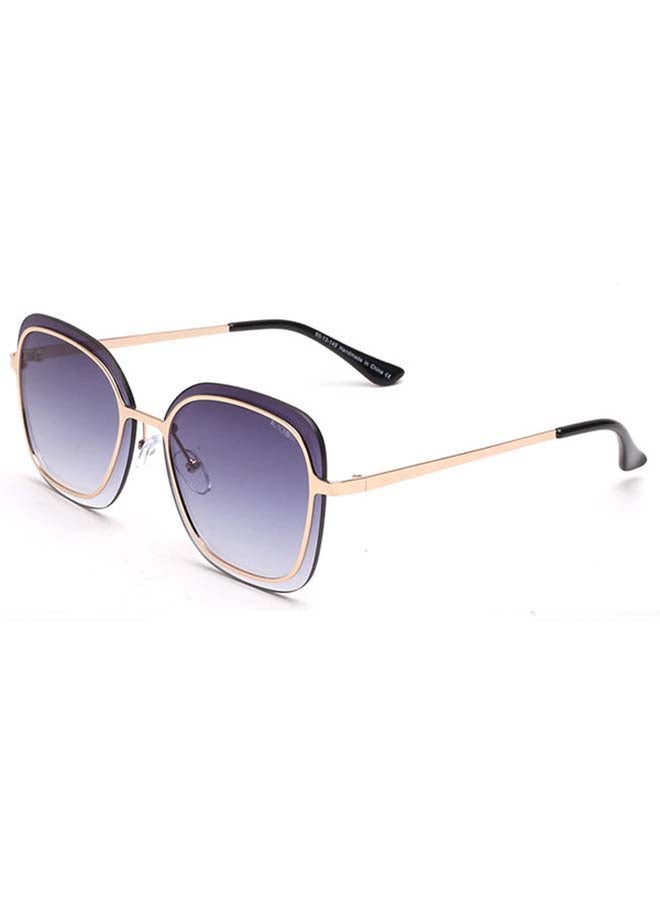 Blackout Women's MARY JANE Square Shape Full Rim Sunglasses - Lens Size: 57 mm  - Image 2