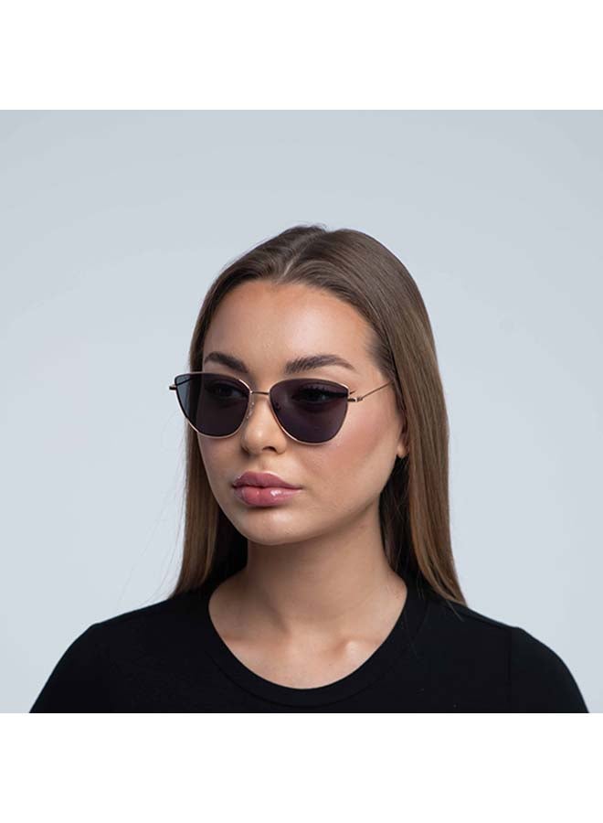 Blackout - Women's CELEB Cat Eye Shape Full Rim Sunglasses - Lens Size: 59 mm - Image 1
