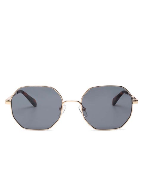 FAMOUS Hexagon Shape Full Rim Sunglasses - Lens Size: 53 mm