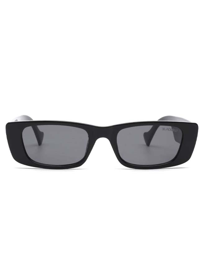 Blackout - Women's MANHATTAN Rectangular Shape Full Rim Sunglasses - Lens Size: 52 mm - Image 1