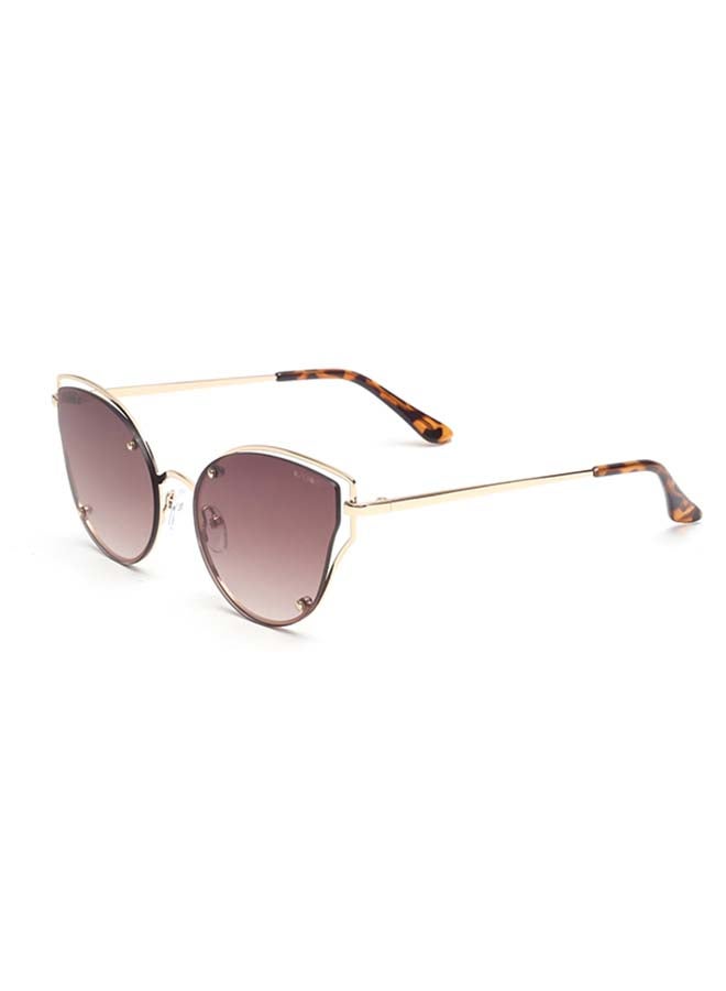 Blackout Women's ALINA Cat Eye Shape Full Rim Sunglasses - Lens Size: 57 mm  - Image 2