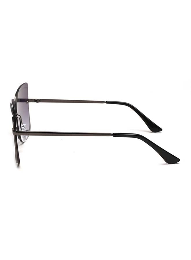 Blackout Women's MOONLIGHT Square Shape Full Rim Sunglasses - Lens Size: 60 mm  - Image 3