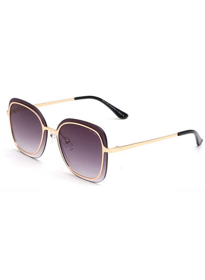 Blackout Women's MARY JANE Square Shape Full Rim Sunglasses - Lens Size: 57 mm  - Image 2