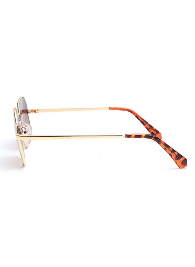 Blackout Women's FAMOUS Square Shape Full Rim Sunglasses - Lens Size: 57 mm  - Image 3