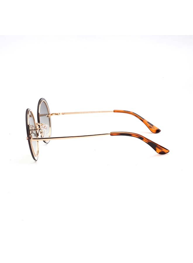 Blackout Women's COACHELLA Round Shape Rimless Sunglasses - Lens Size: 57 mm  - Image 3