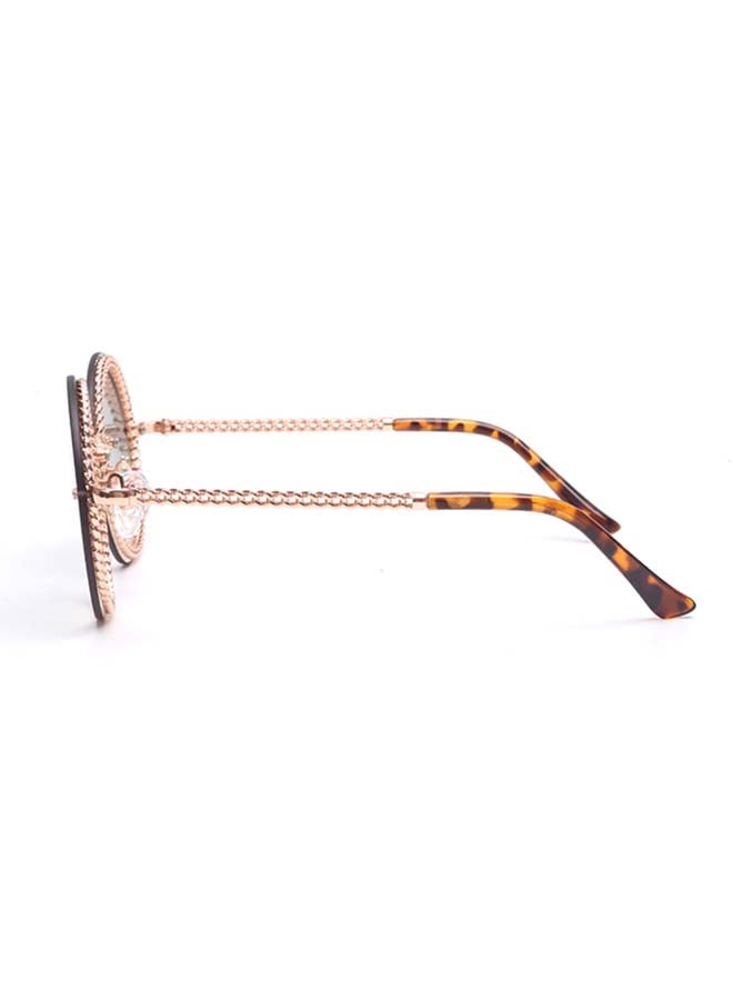 Blackout Women's RISE Round Shape Full Rim Sunglasses - Lens Size: 57 mm  - Image 3